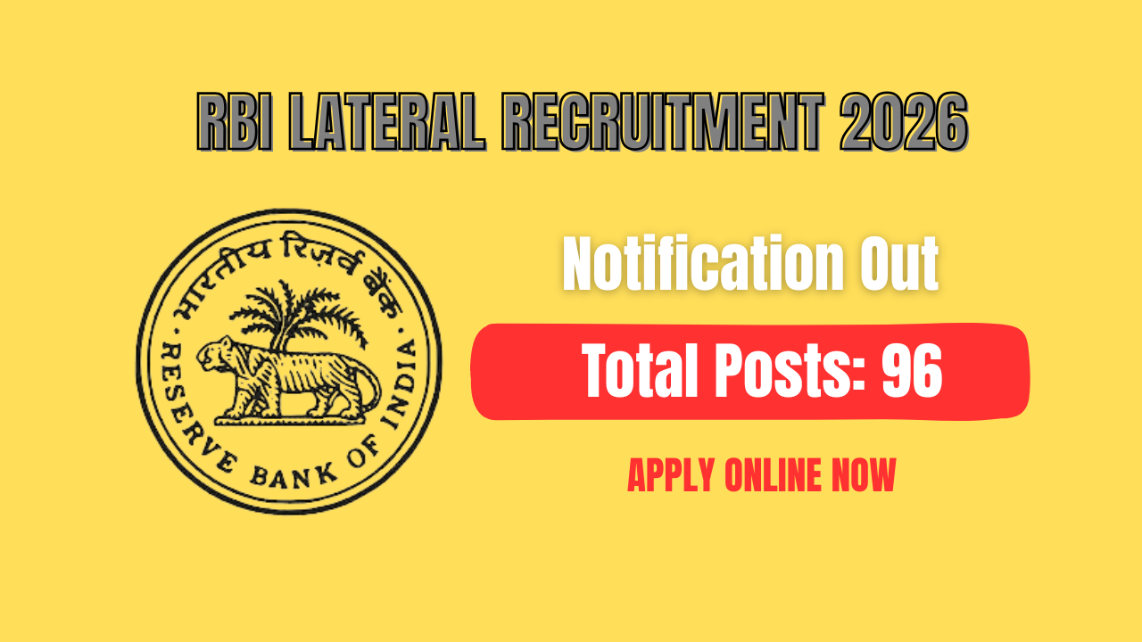 RBI Lateral Recruitment