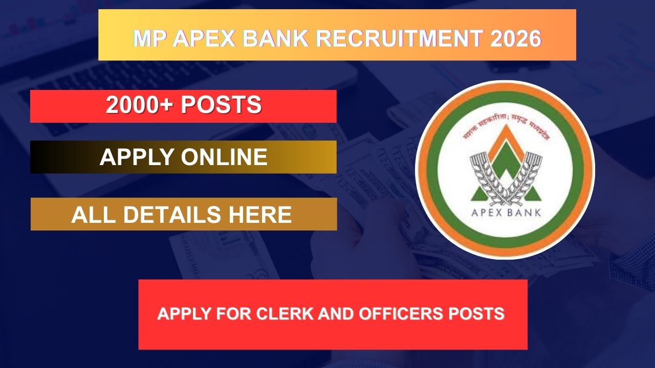 MP Apex Bank Recruitment