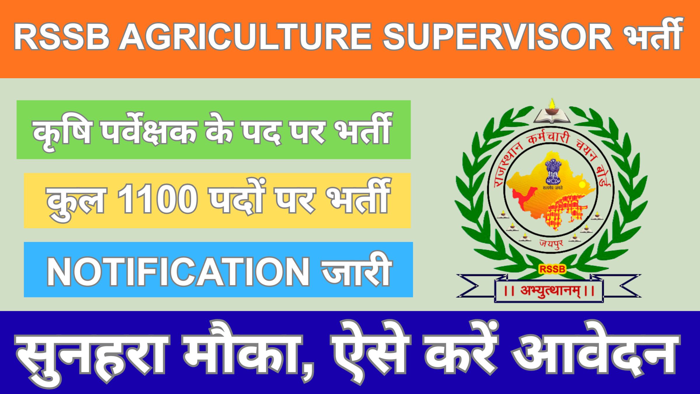 RSSB Agriculture Supervisor