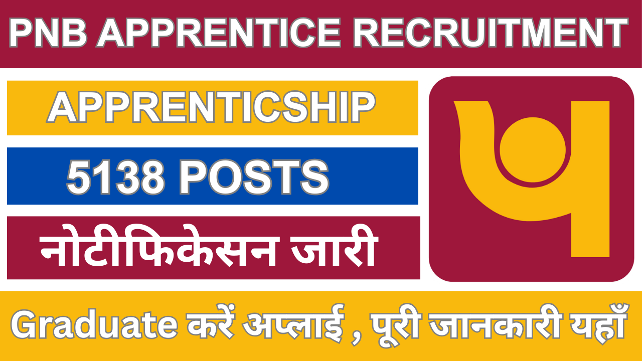 PNB Apprentice Recruitment