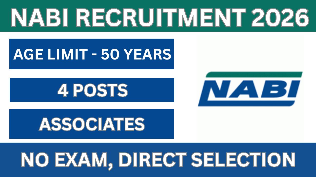NABI Recruitment 2026
