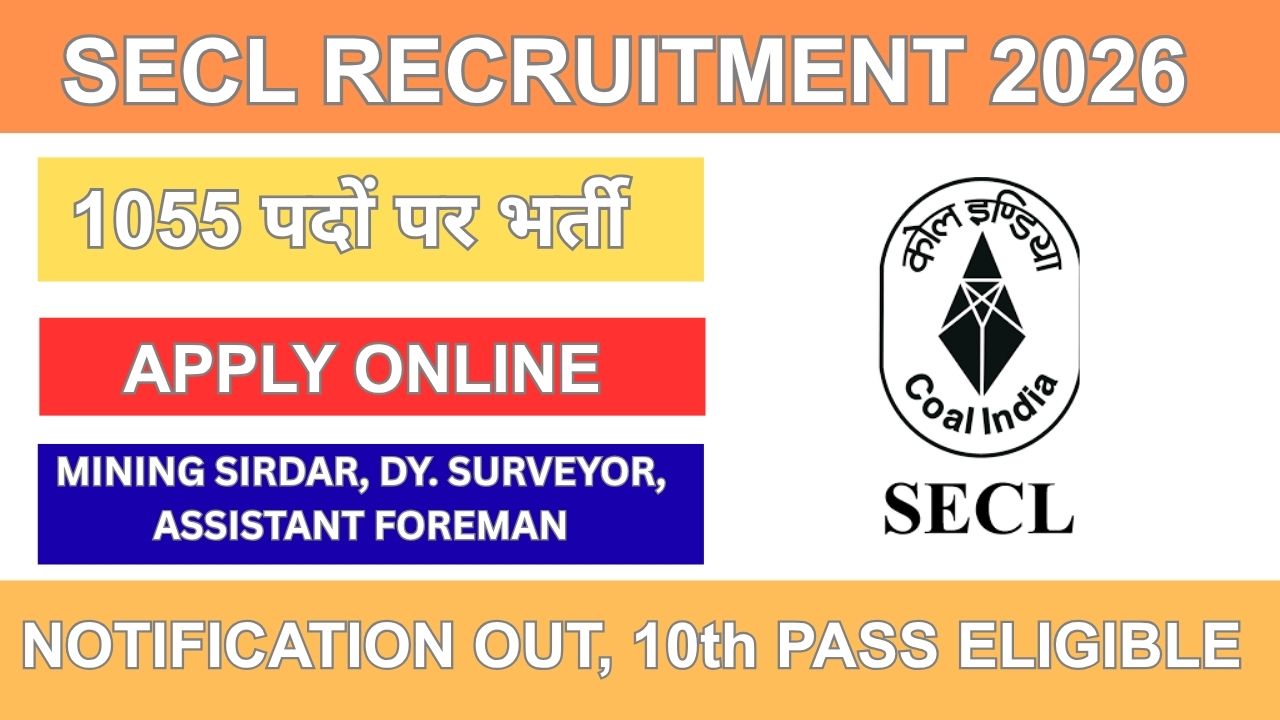 SECL Recruitment 2026