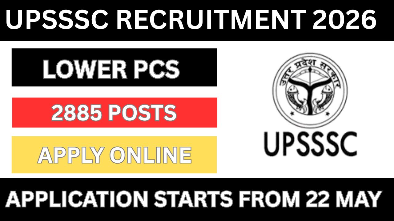 UPSSSC Lower PCS Recruitment 2026