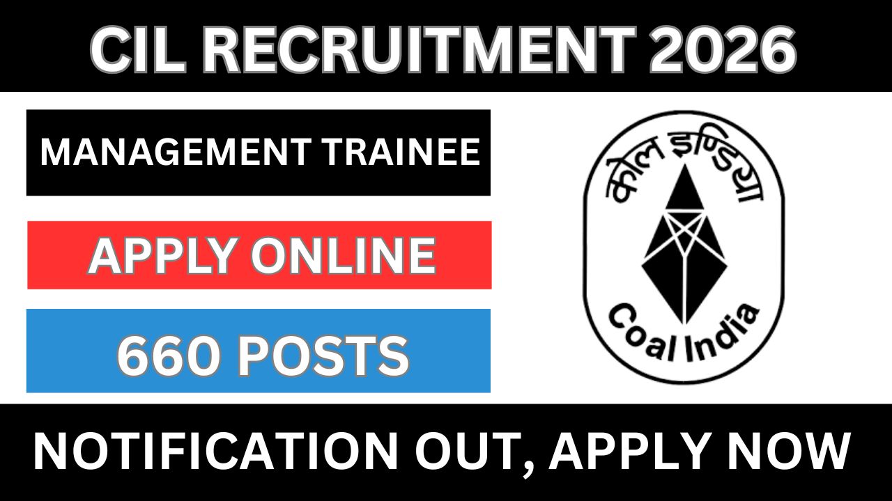 CIL Management Trainee Recruitment 2026