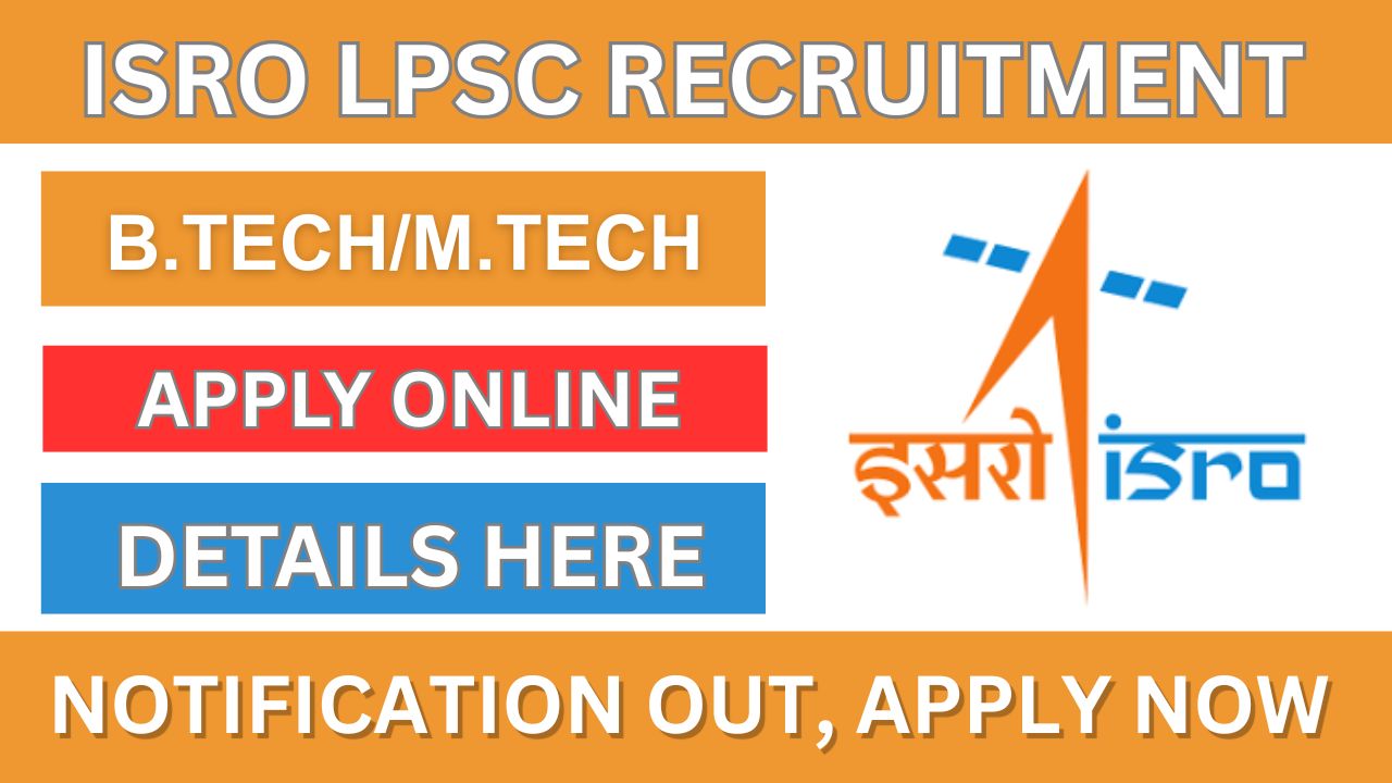 ISRO LPSC Recruitment 2026