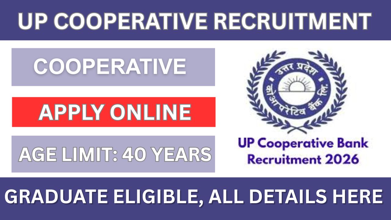 UP Cooperative Recruitment 2026