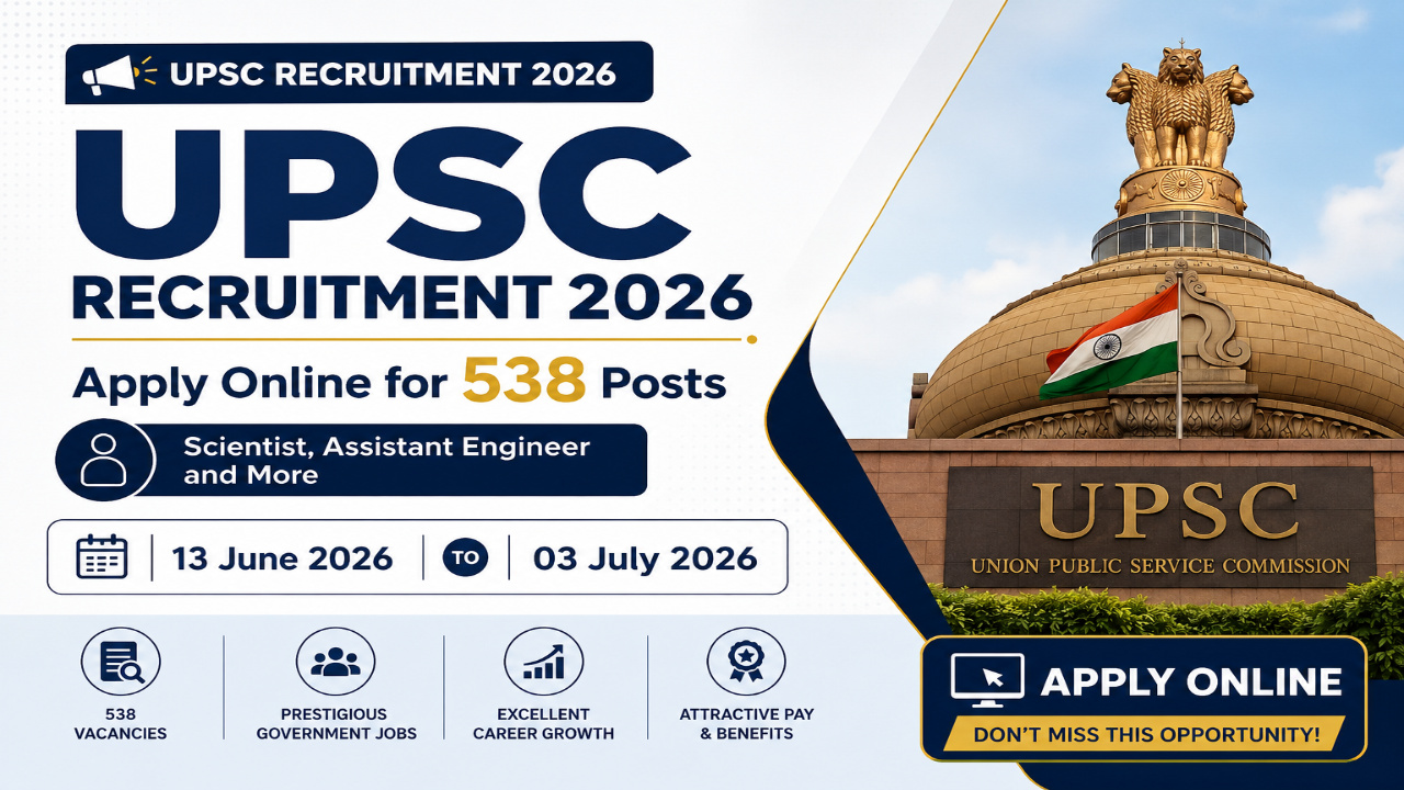 UPSC Recruitment 2026
