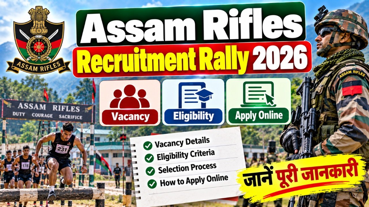 Assam Rifles Recruitment Rally 2026
