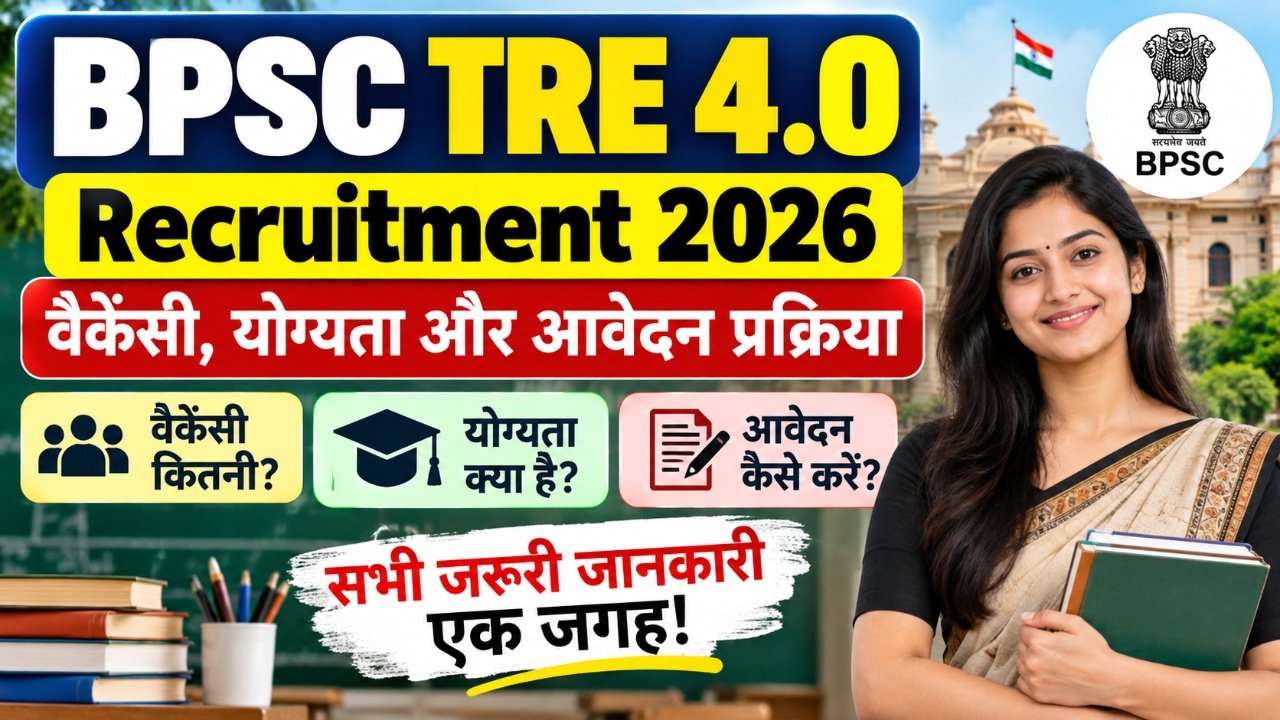 BPSC TRE 4.0 Recruitment 2026