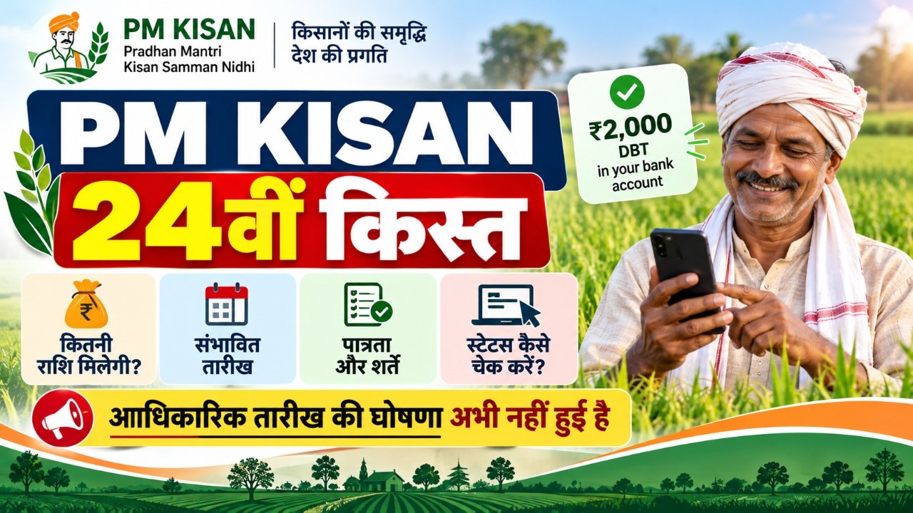 PM Kisan 24th Installment